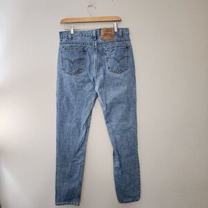 Vintage Levis 512 Orange Tab Jeans Mens 33x34 (Measures 32x33) Slim Fit Tapered